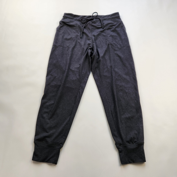 Lole Pants - Lole Womens Gray Jogger Pants Knit With Drawstring
